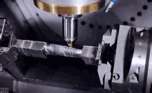 cnc machining bone screw gif|cnc machine gif images.